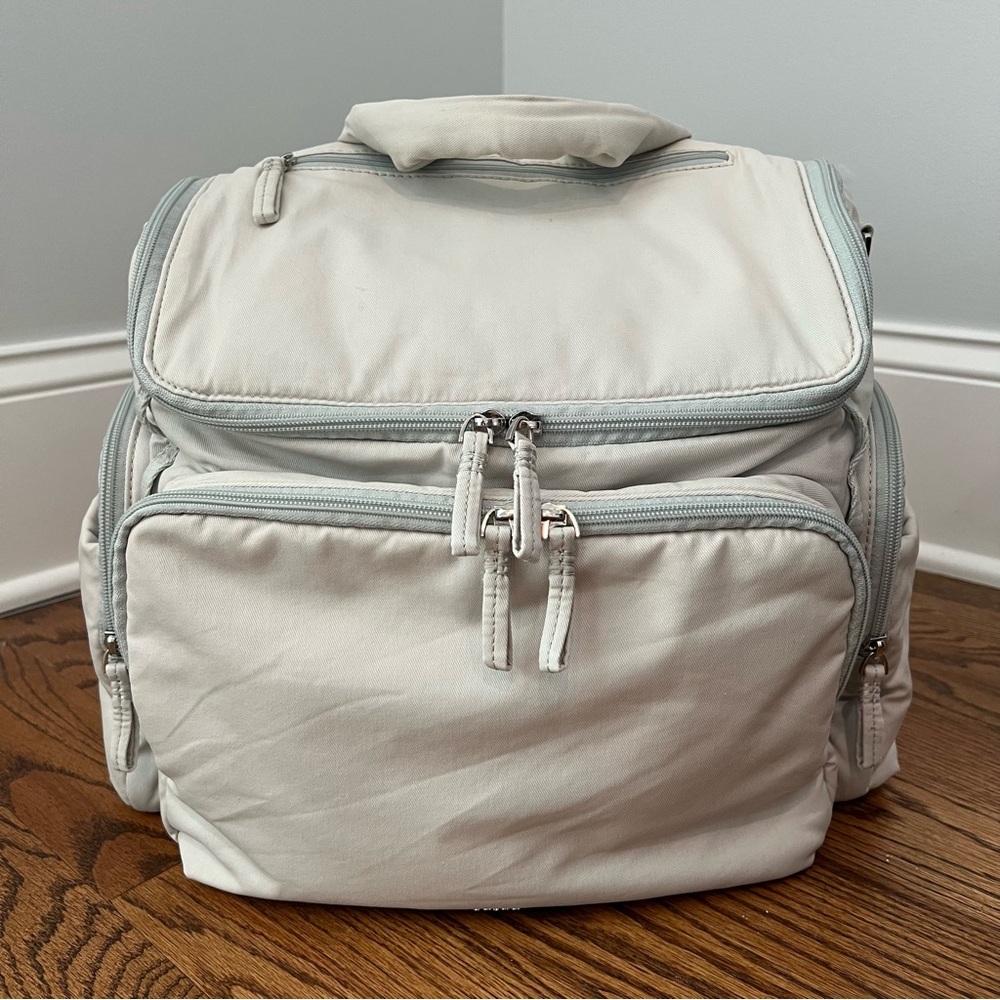 CARAA large baby bag organic cotton in dove - Picture 7 of 14